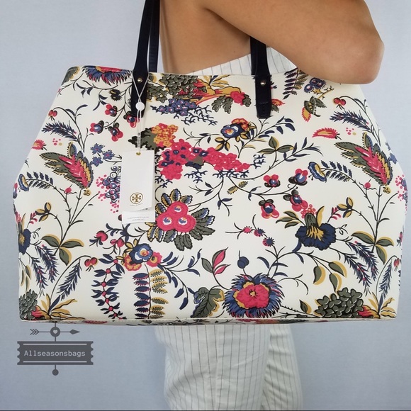 Tory Burch Kerrington Square Tote Gabriella floral - Picture 2 of 8